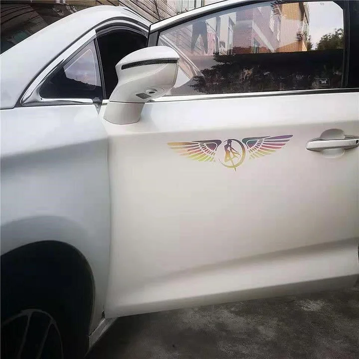 Αυτοκόλλητο αυτοκινήτου με λέιζερ 3D Angel Wings ✧4 τεμάχια✧-GR