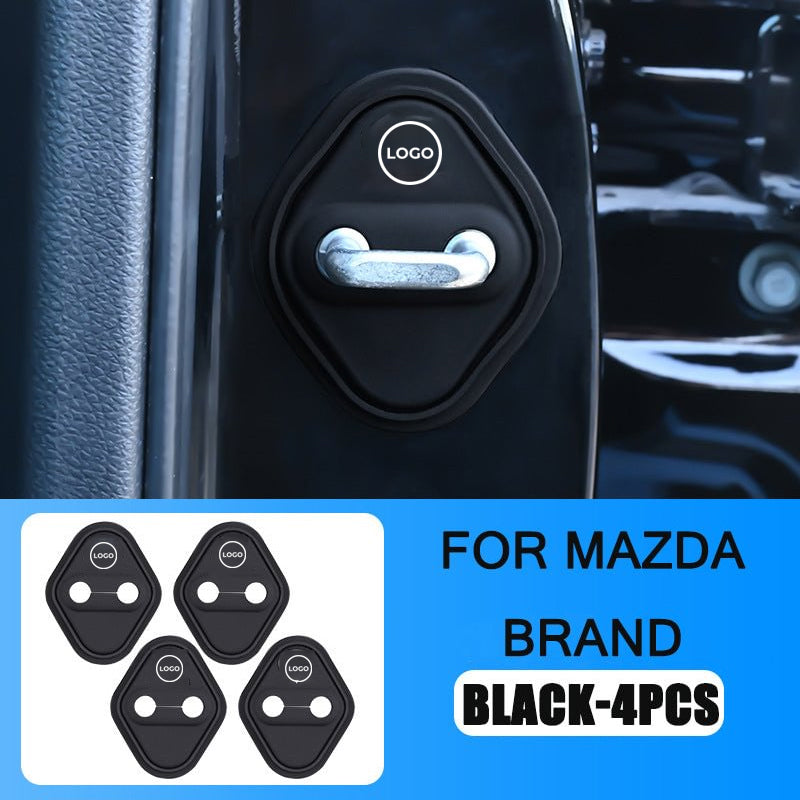 Funda protectora de silicona para pestillo de puerta de coche (4 uds.)-ES