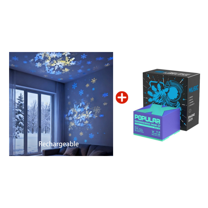 ✨Δυναμική περιστρεφόμενη λάμπα προβολέα LED-GR