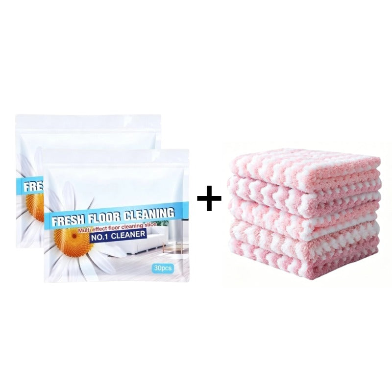 🏠✨ Почистващ препарат за плочки – Препарат за дълбоко почистване на фуги, каменни и керамични подове (1 опаковка/30 броя) 😌