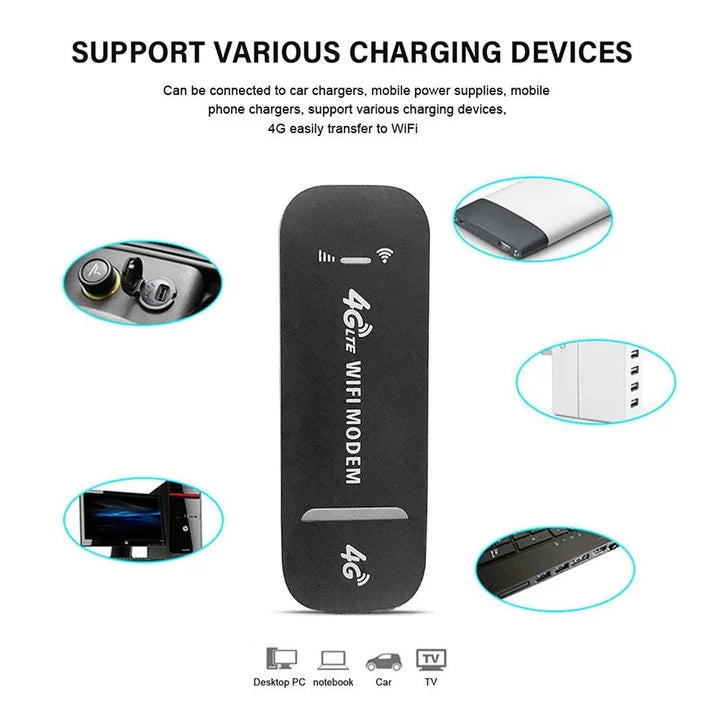 Ribotas pasiūlymas 💖 LTE maršrutizatoriaus belaidis USB mobiliojo plačiajuosčio ryšio Wi-Fi adapteris-LT