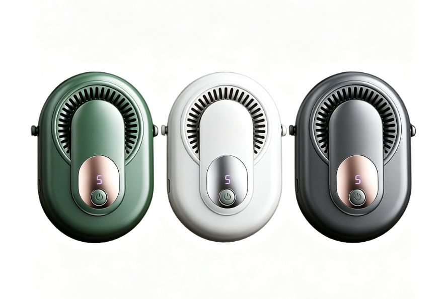 💨Časovno omejen 50 % popust🔋 Prenosni ventilator za pas 4 v 1 s 5 nastavitvami hitrosti in digitalnim LED zaslonom za hlajenje-SI