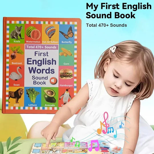 Audiolibro interactivo de aprendizaje de inglés para niños.-ES