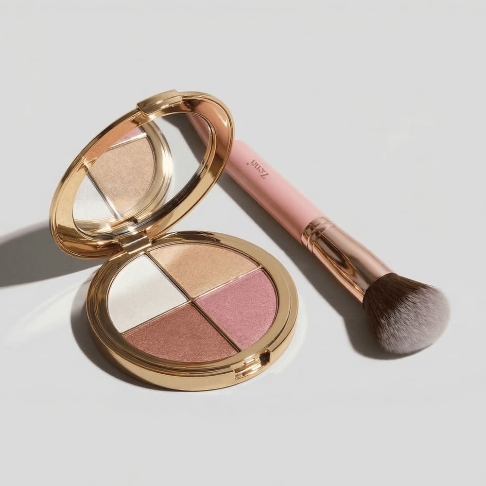 Paleta de sombras de ojos y rostro Glam in Seconds-ES