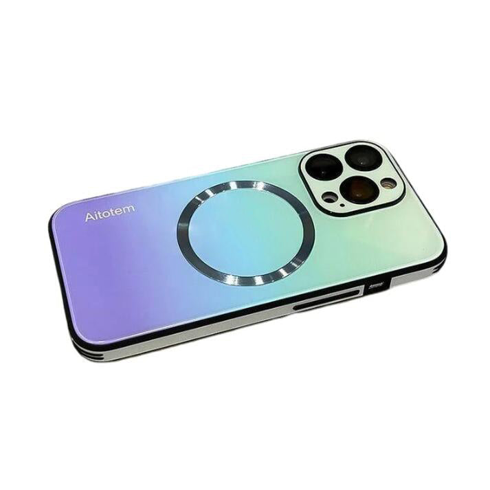 Градиентен кейс с магнит за iPhone