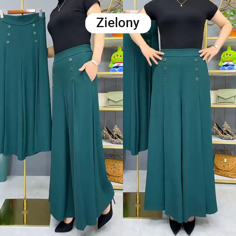 ✨Elegantne široke plisirane hlače