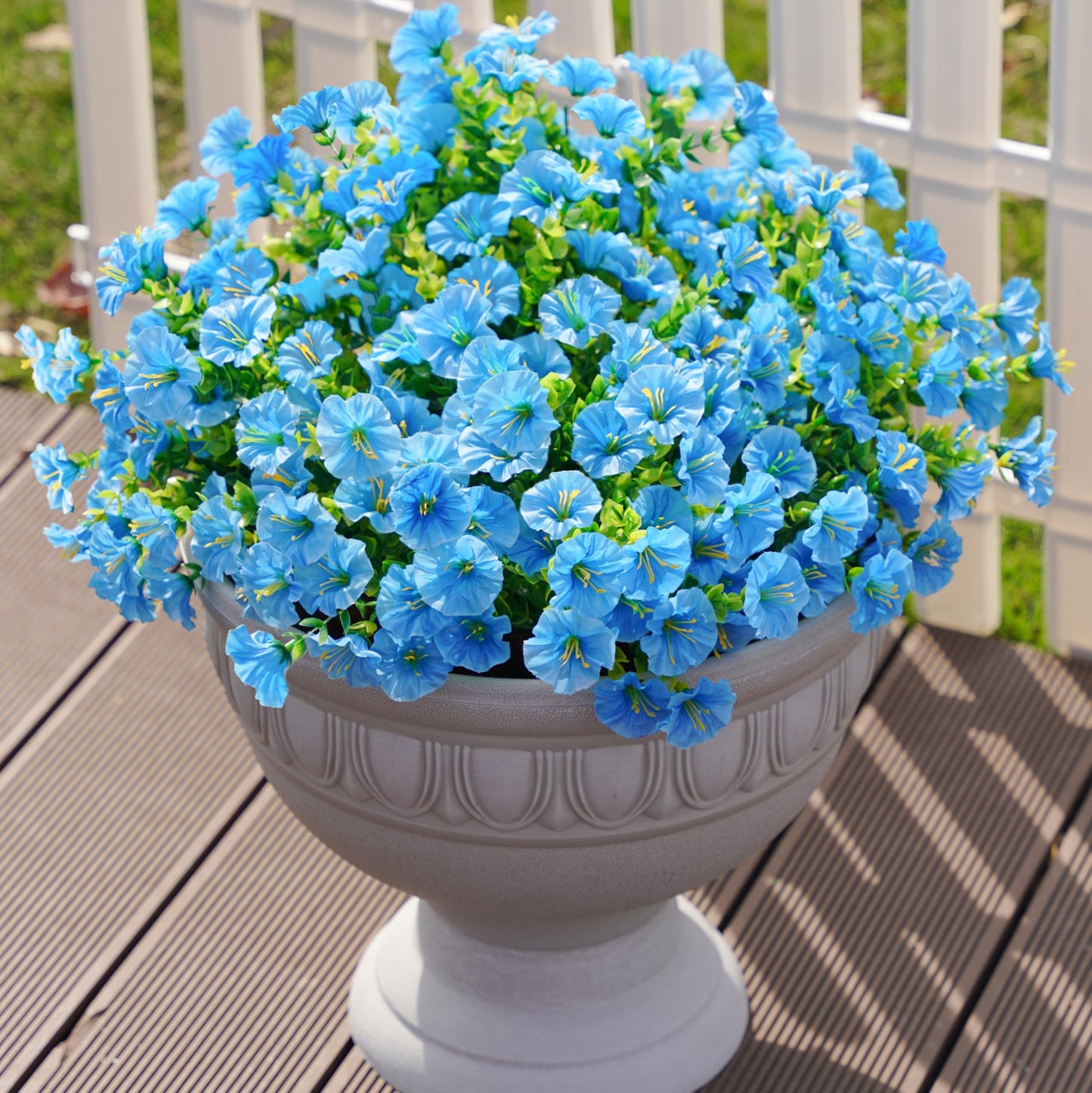 🔥Último día –🔥Flores de petunia artificiales resistentes a la radiación UV-ES