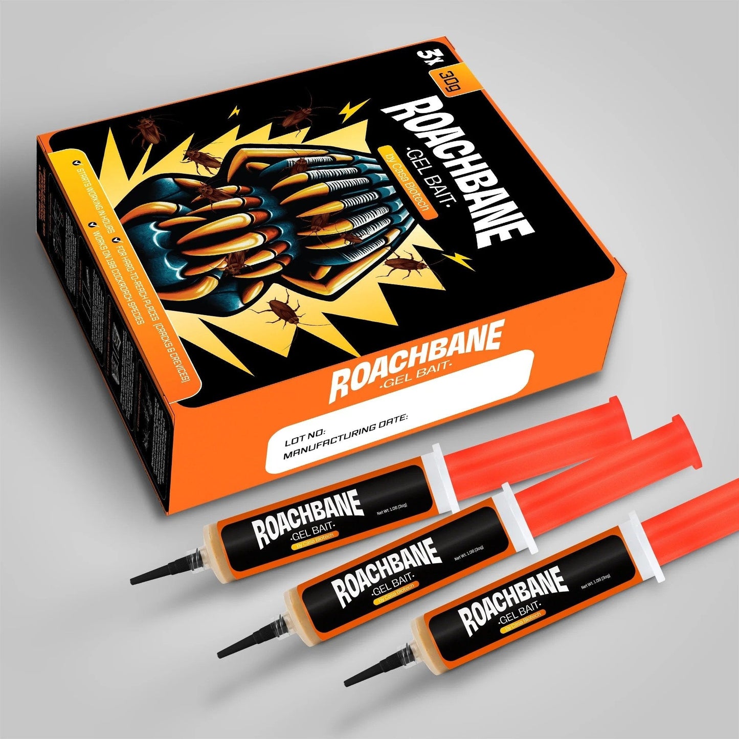🔥¡Gran oferta! - 49% de descuento🔥 Cebo en gel RoachBane (Nueva fórmula mejorada)-ES