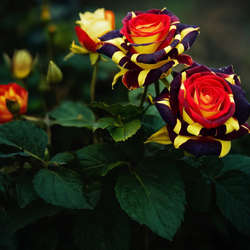 Rosa rara 'Firebird' - Flor del amor--ES
