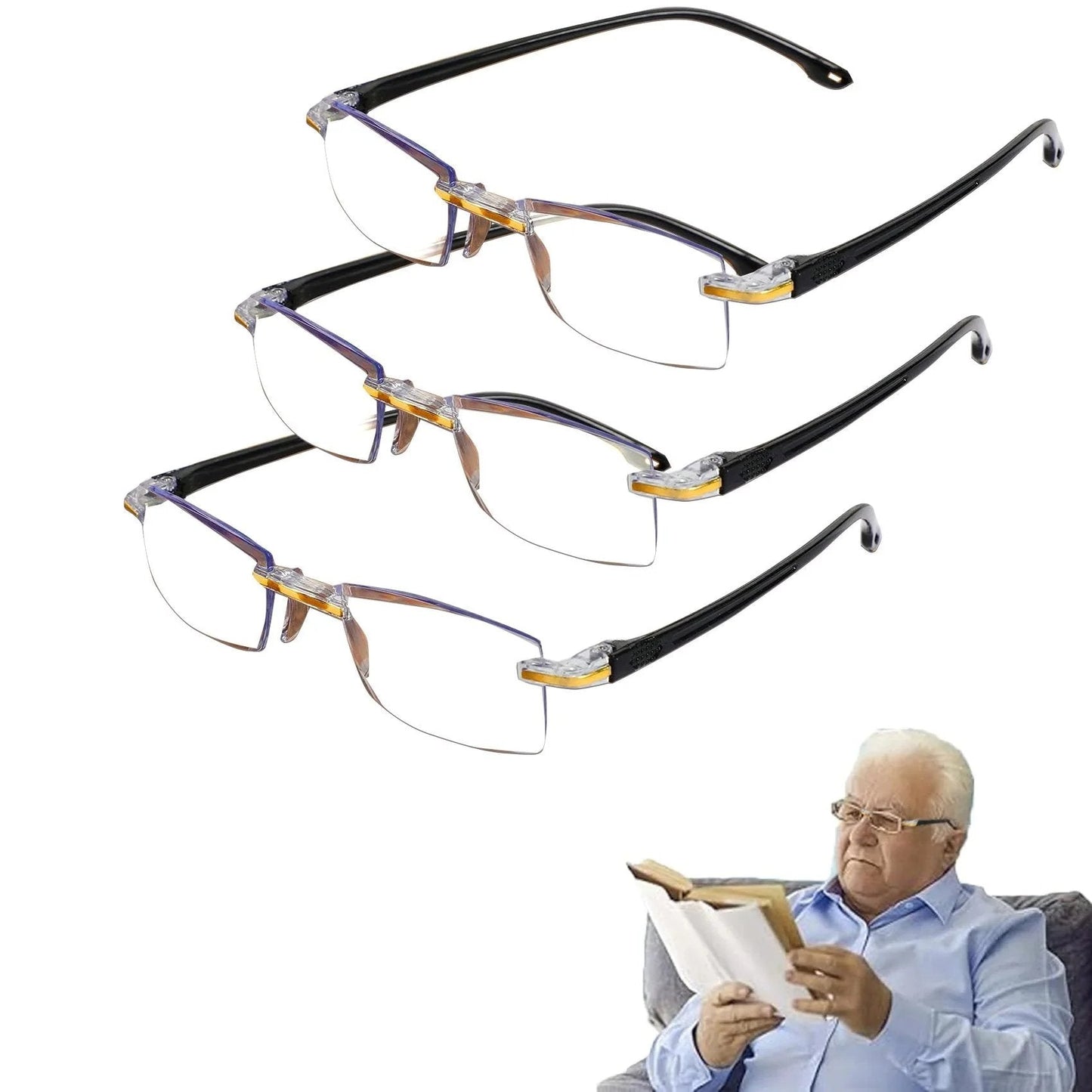 👓🌄Okulary multifokalne Smart Zoom – wyraźne widzenie z bliska i daleka, wszystko w jednym