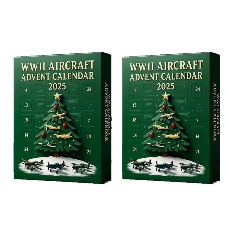 Kalendarz adwentowy samolotów na rok 2025 Samolot z II wojny światowej