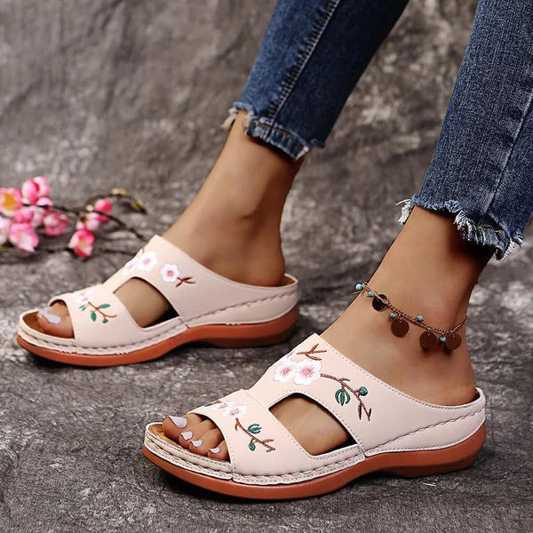 🏖️Zapatillas cómodas de plataforma abierta para mujer-ES