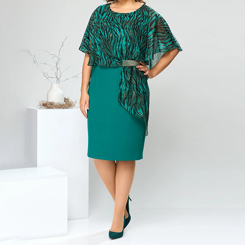 💝Elegante vestido de gasa para mujer-ES