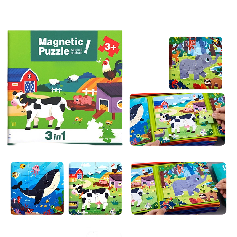 🧩Magnetiniai lavinamieji žaislai vaikams🎁-LT