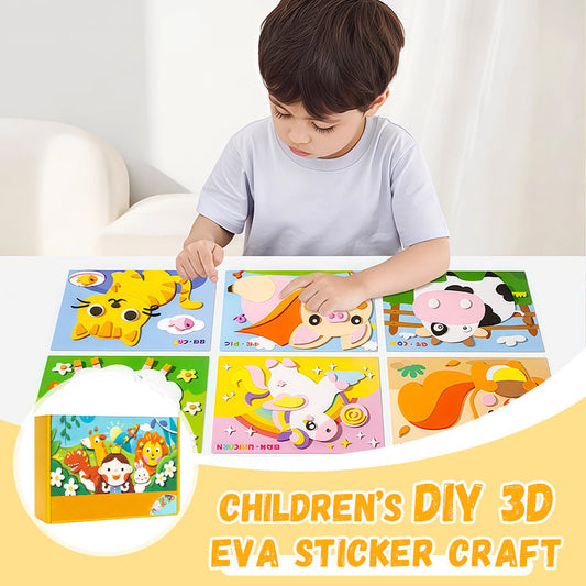 🧩🎨Направи си сам 3D стикери от EVA за деца🎁