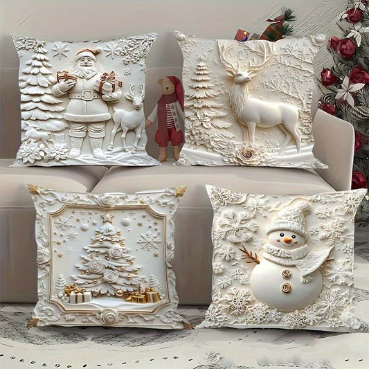 🎄Елегантни коледни калъфки за възглавници