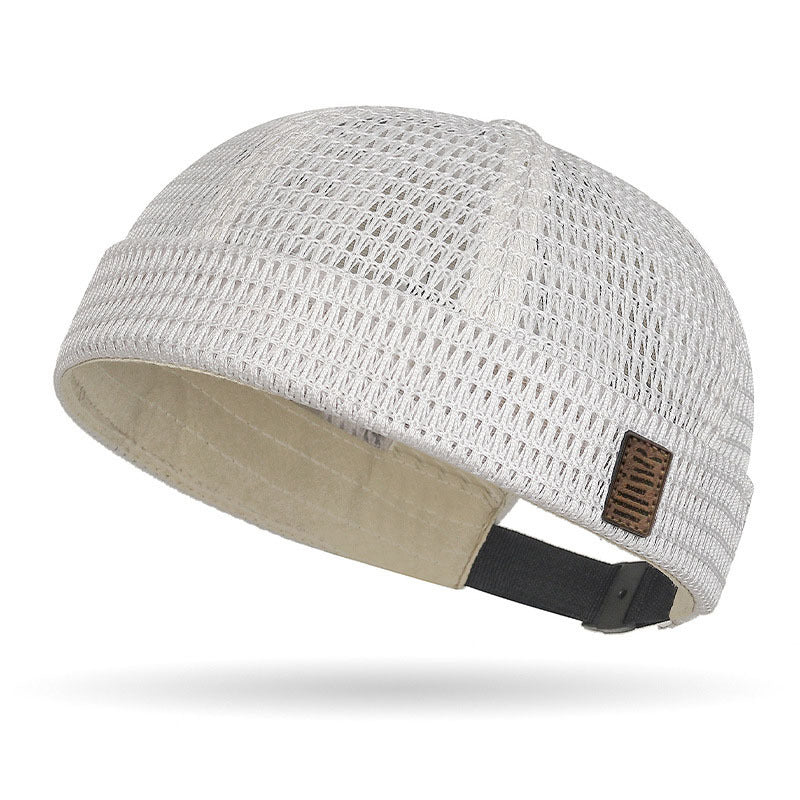 🧢Lahka kapa iz zračne mrežice brez šilta-SI
