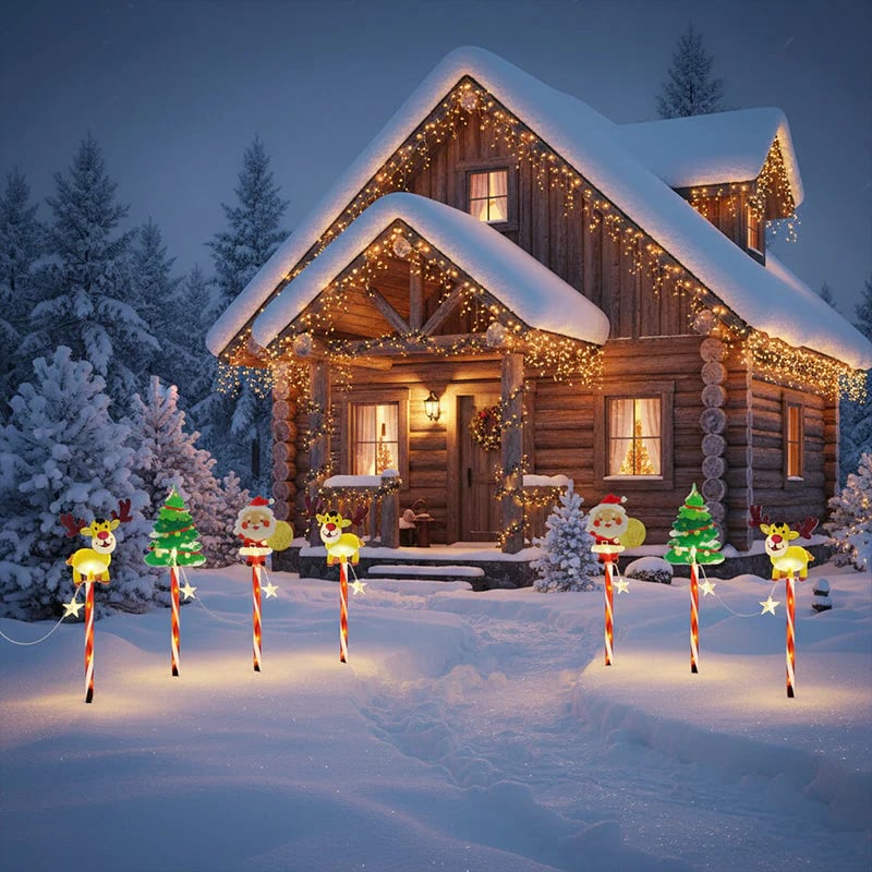 🎄🎁6-pak ruchomych lampek choinkowych