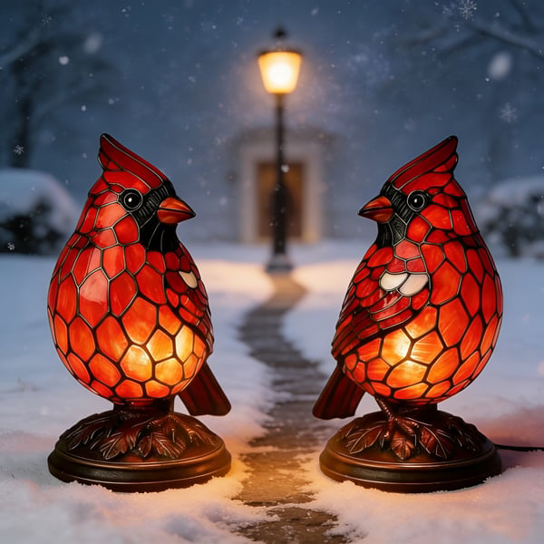 ⏰Последен ден на разпродажбата – 49% отстъпка🐦Ръчно изработена лампа във формата на птица, култов лидер в червен костюм