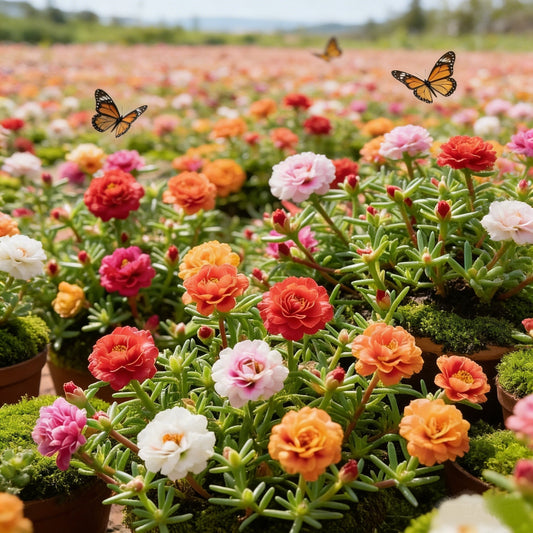 🌸Semena mahovnjaka – 🌿Semena trajnic / Veliki cvetovi / Enostavna za gojenje-SI