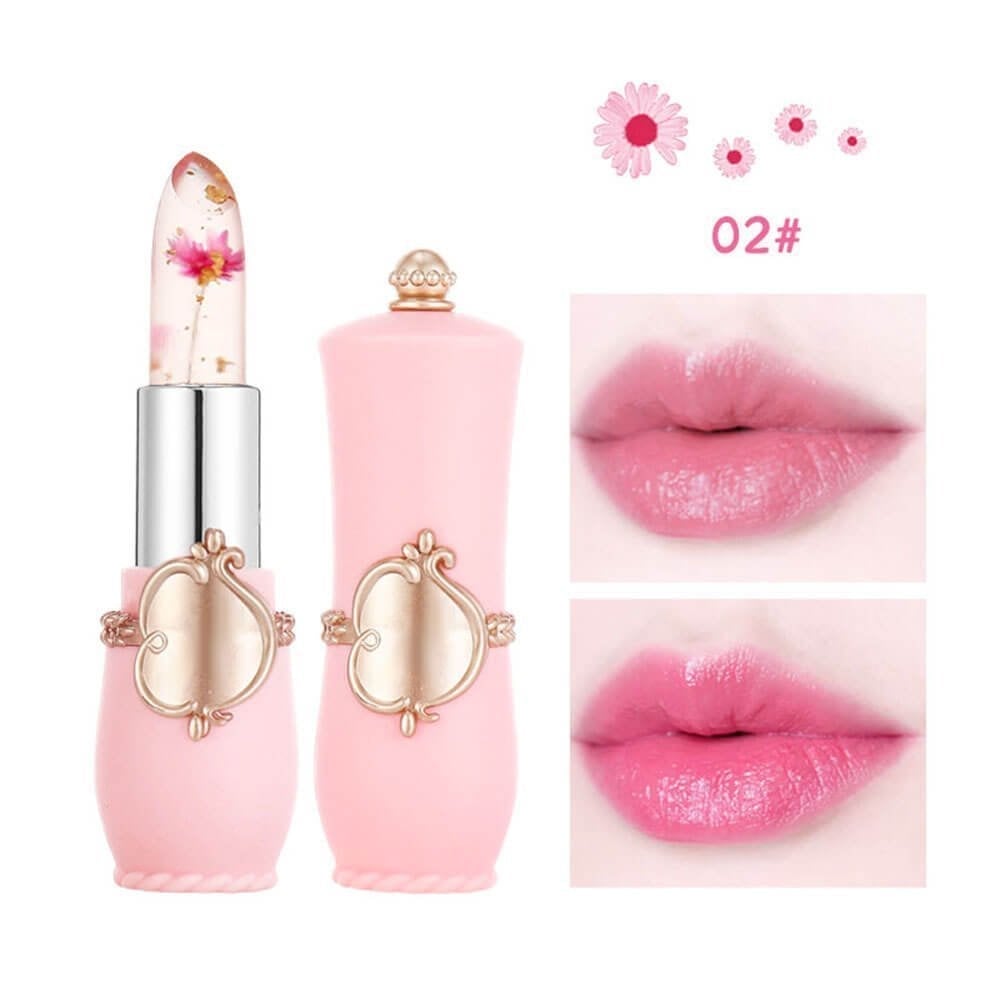 🔥Lápiz labial que cambia de color Crystal Flower Jelly🔥Compra 1 y llévate 1 gratis-ES
