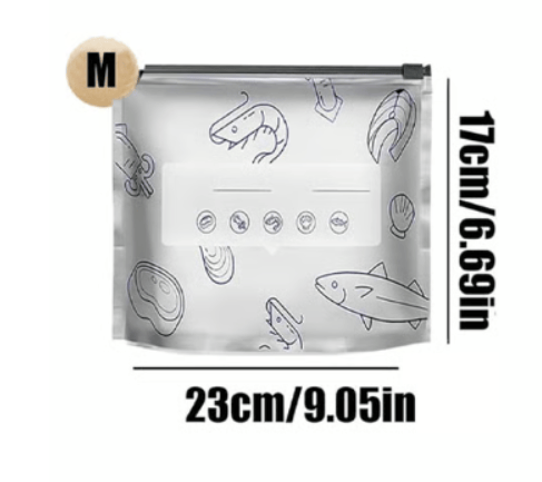 Daugkartinio naudojimo aliuminio maišeliai šviežumui išsaugoti – naujas geriausias jūsų virtuvės draugas! 🍴✨-LT