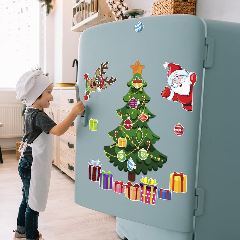 🎁🎅 Магнитен стикер с коледна тематика🎄