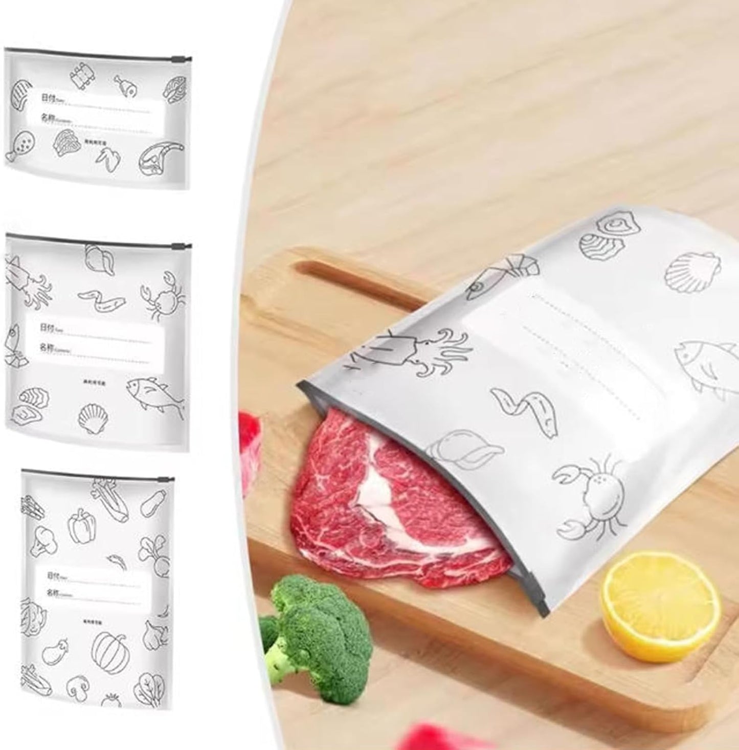 Daugkartinio naudojimo aliuminio maišeliai šviežumui išsaugoti – naujas geriausias jūsų virtuvės draugas! 🍴✨-LT