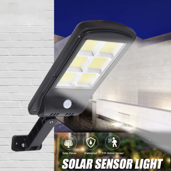 Соларна LED лампа 180W (Купувате 1, получавате 2 броя)