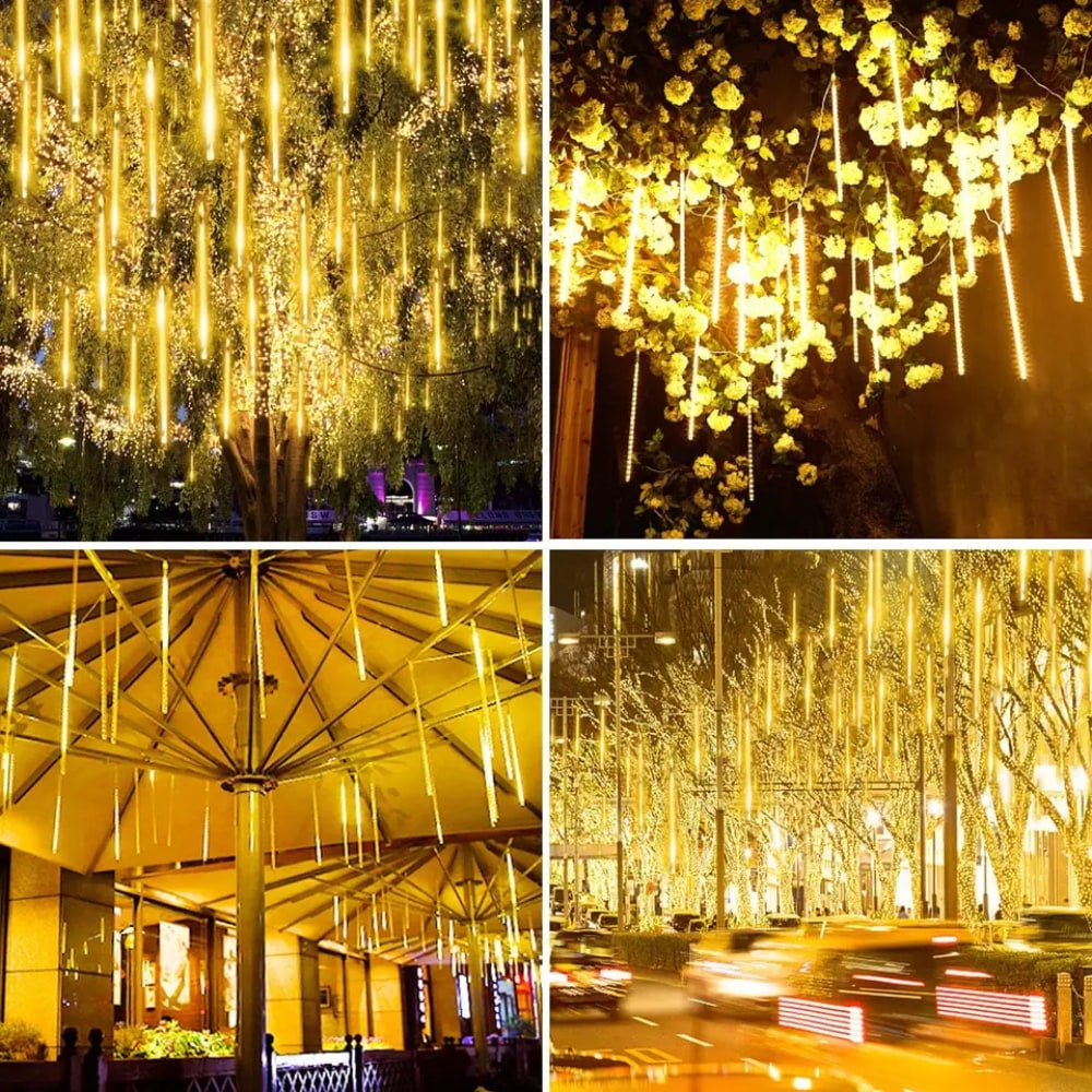 Метеори LED - коледни лампички