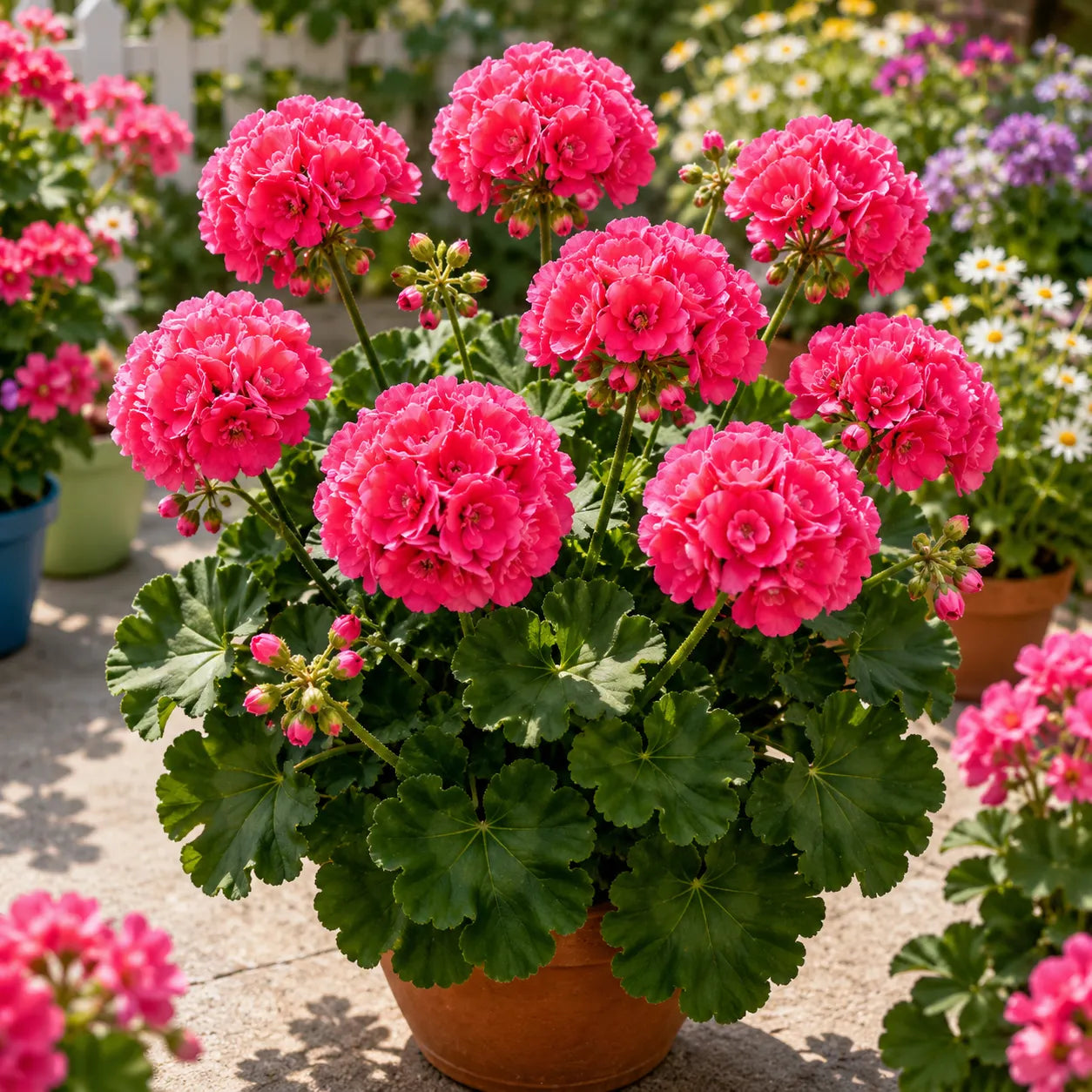 💜 Pom-Pom milžiniškų pelargonijų sėklos-LT