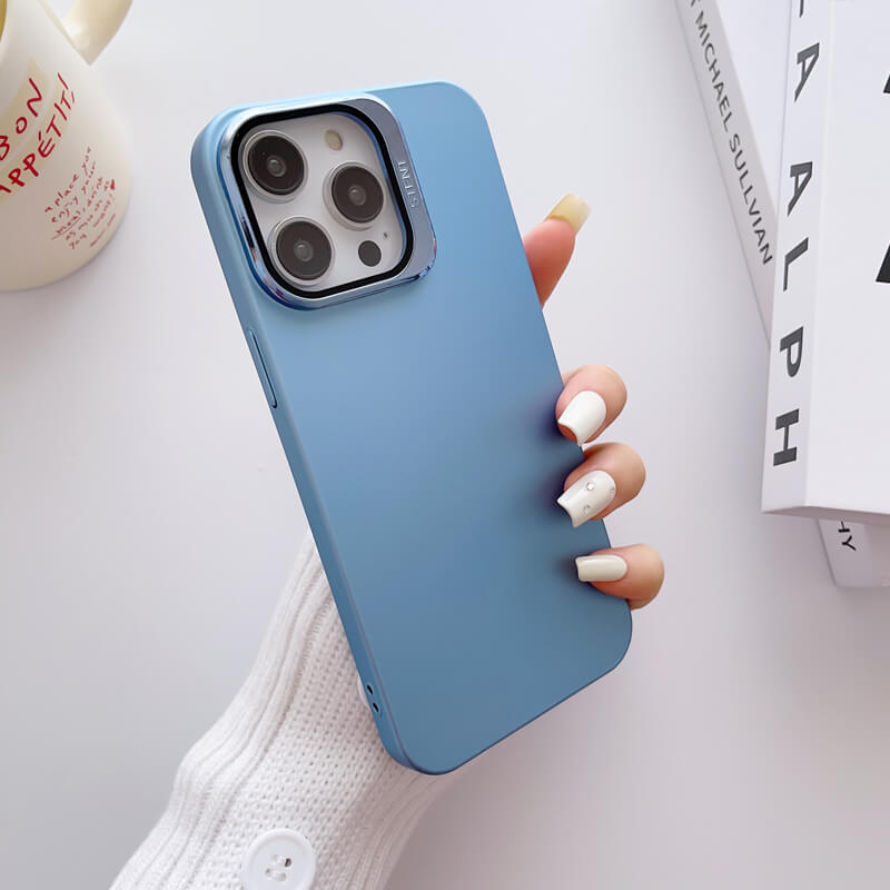 НЕВИДИМА ПОДПОРА И ЗАЩИТА НА ОБЕКТИВА ТЪНЪК КЕЙС ЗА IPHONE