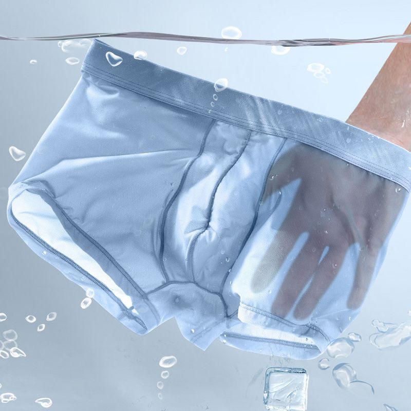 Антибактериални тънки и леки мъжки слипове Ice Silk