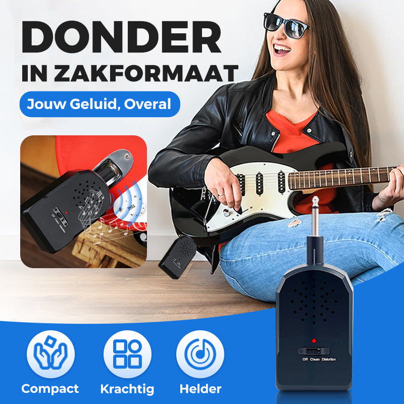 🎸Zestaw miniaturowych przenośnych wzmacniaczy do gitary elektrycznej