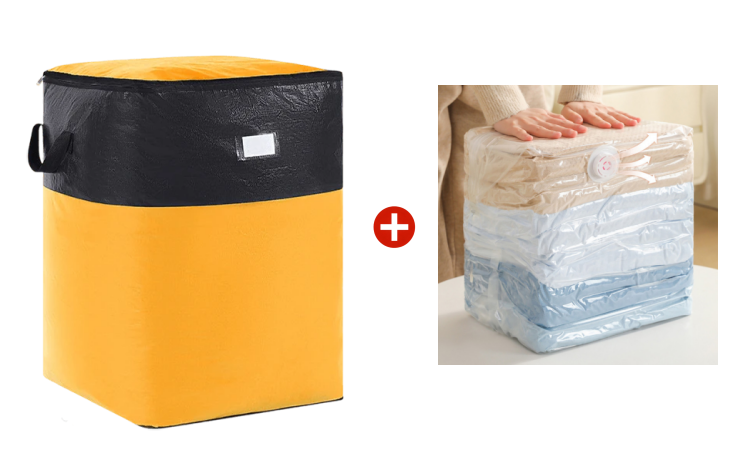 🧳50K+ ПРОДАДЕНИ!📦🔥Купи 1 Вземи 1 Безплатно🔥Сгъваема чанта за съхранение и преместване 🏠