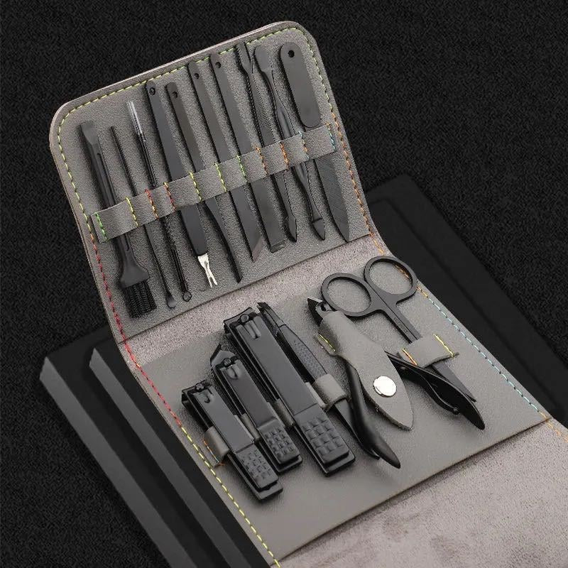 Set de cuidado de uñas 16 piezas (10 colores)-ES