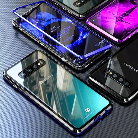 Калъф Samsung двустранен магнитен закалено стъкло