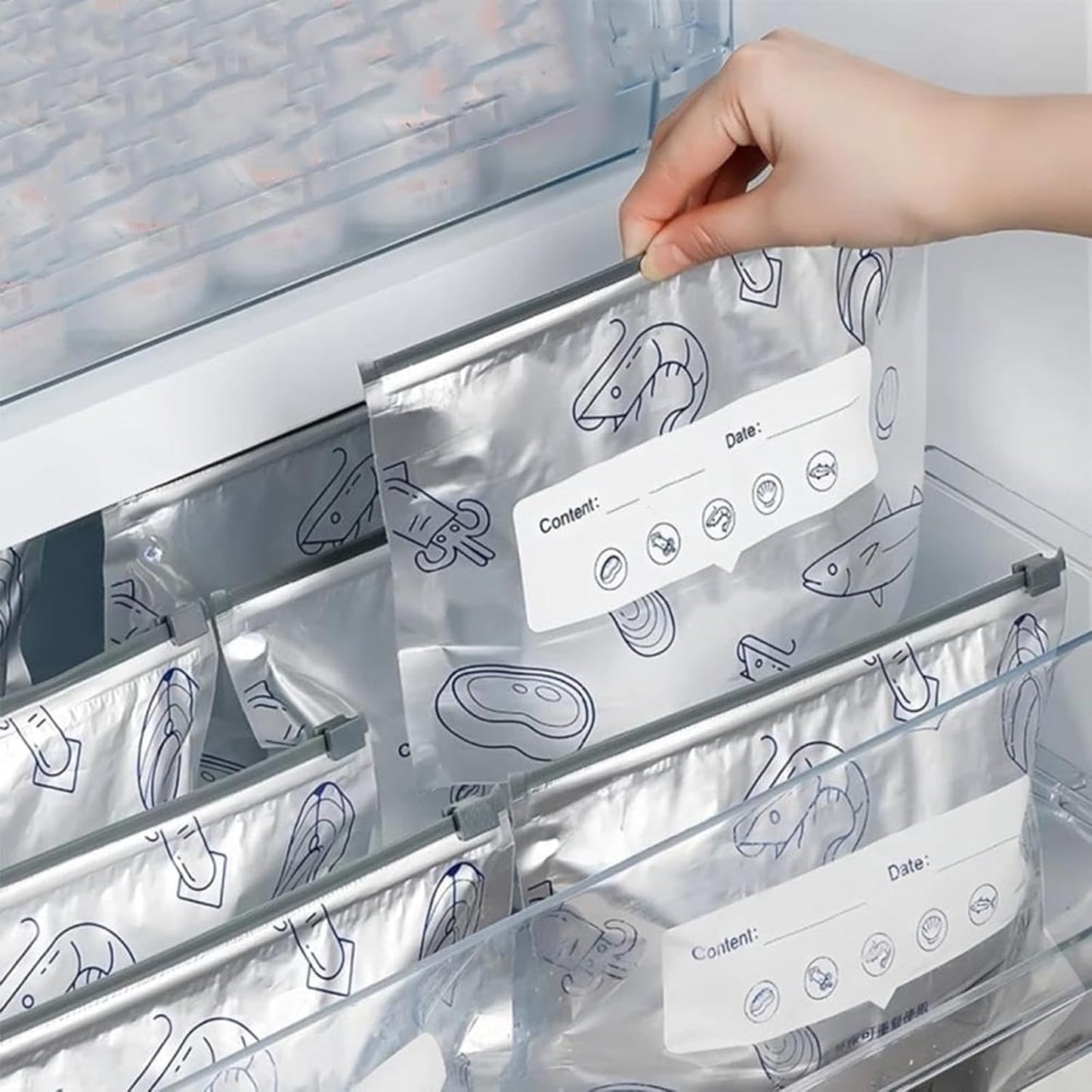 Daugkartinio naudojimo aliuminio maišeliai šviežumui išsaugoti – naujas geriausias jūsų virtuvės draugas! 🍴✨-LT