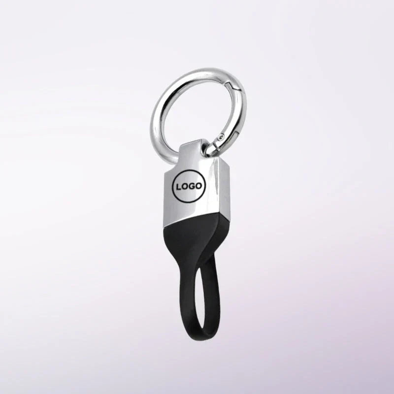 Llavero táctico de liberación rápida SnapLock™ - Llavero metálico para coche sin tornillos con correa de TPU duradera-ES