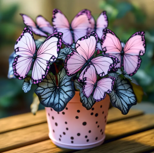💥 Нови бегонии 🦋 Семена на пеперудена бегония 🌱 Бонсай, какъвто никога не сте виждали преди