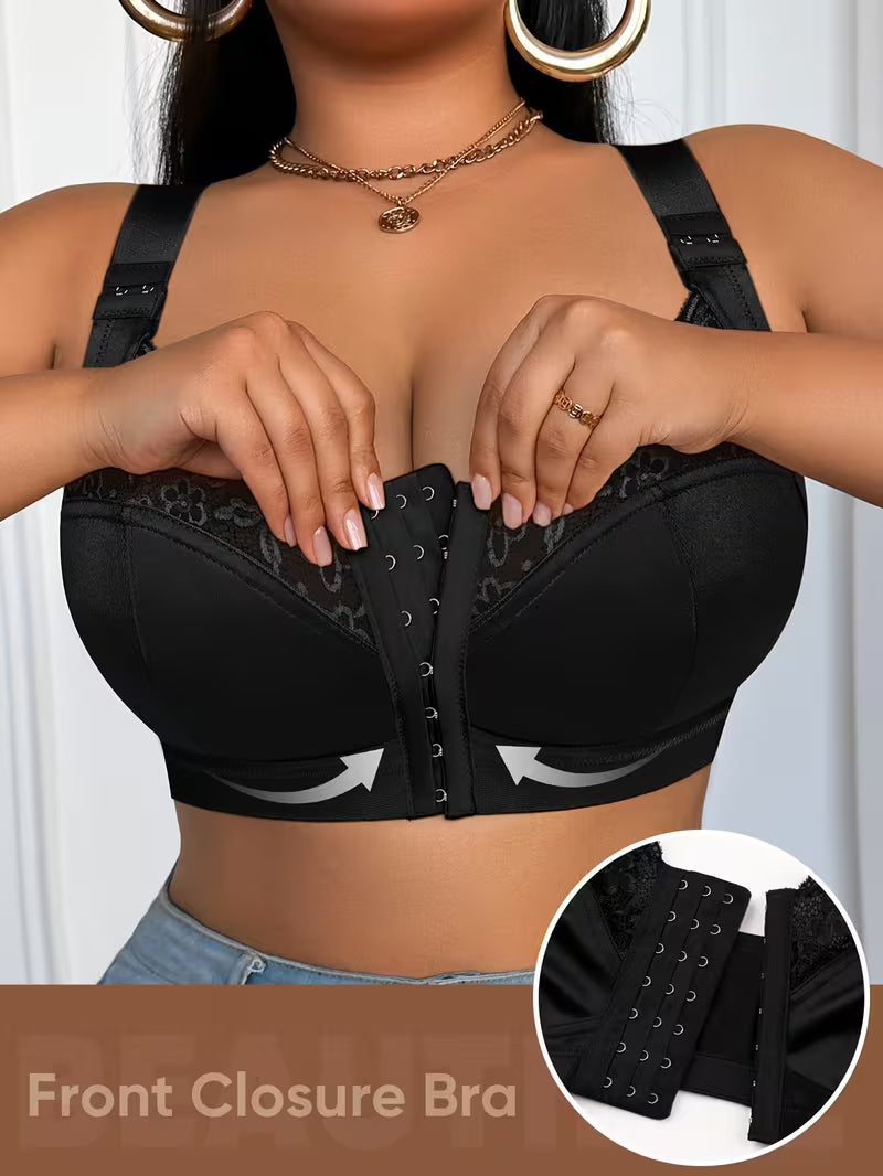 👙TRIUMPH – [4 бр.]🔥50% Дамски сутиен с пълно покритие за жени с големи размери - Сутиени с големи размери с изразителни пропорции