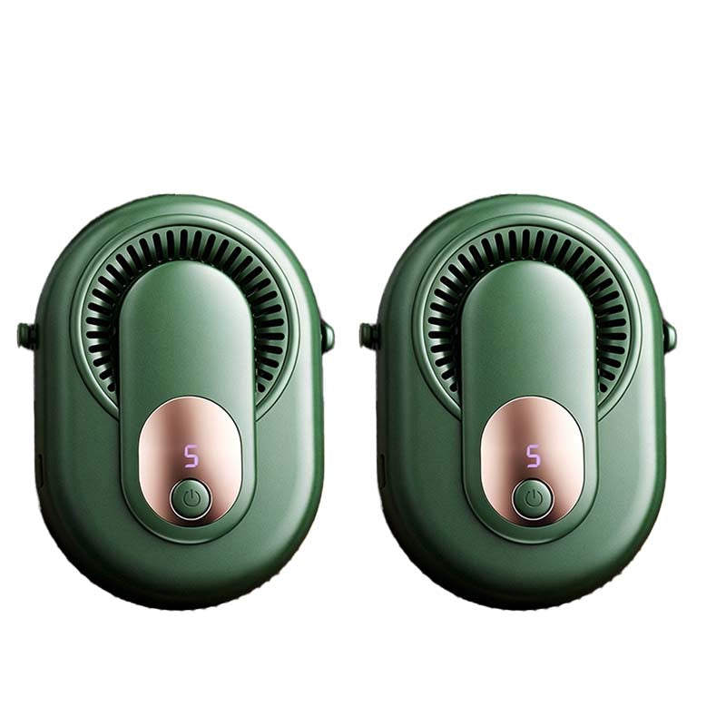 💨Časovno omejen 50 % popust🔋 Prenosni ventilator za pas 4 v 1 s 5 nastavitvami hitrosti in digitalnim LED zaslonom za hlajenje-SI