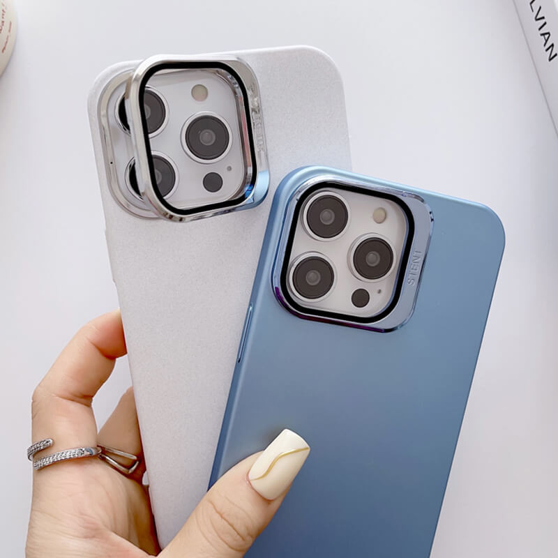 НЕВИДИМА ПОДПОРА И ЗАЩИТА НА ОБЕКТИВА ТЪНЪК КЕЙС ЗА IPHONE