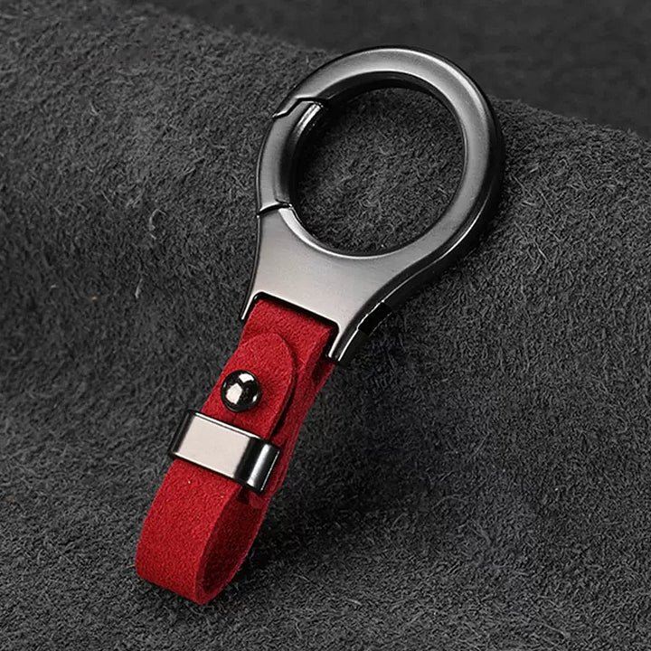 Oferta especial ✨50% de descuento ✨Llavero sencillo con logotipo de coche de gamuza-ES