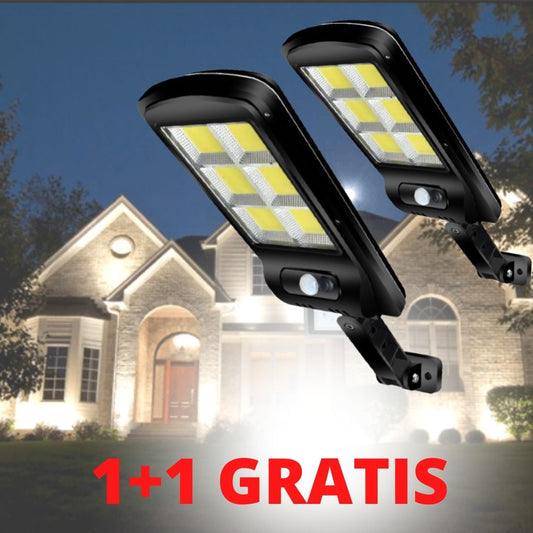 Соларна LED лампа 180W (Купувате 1, получавате 2 броя)