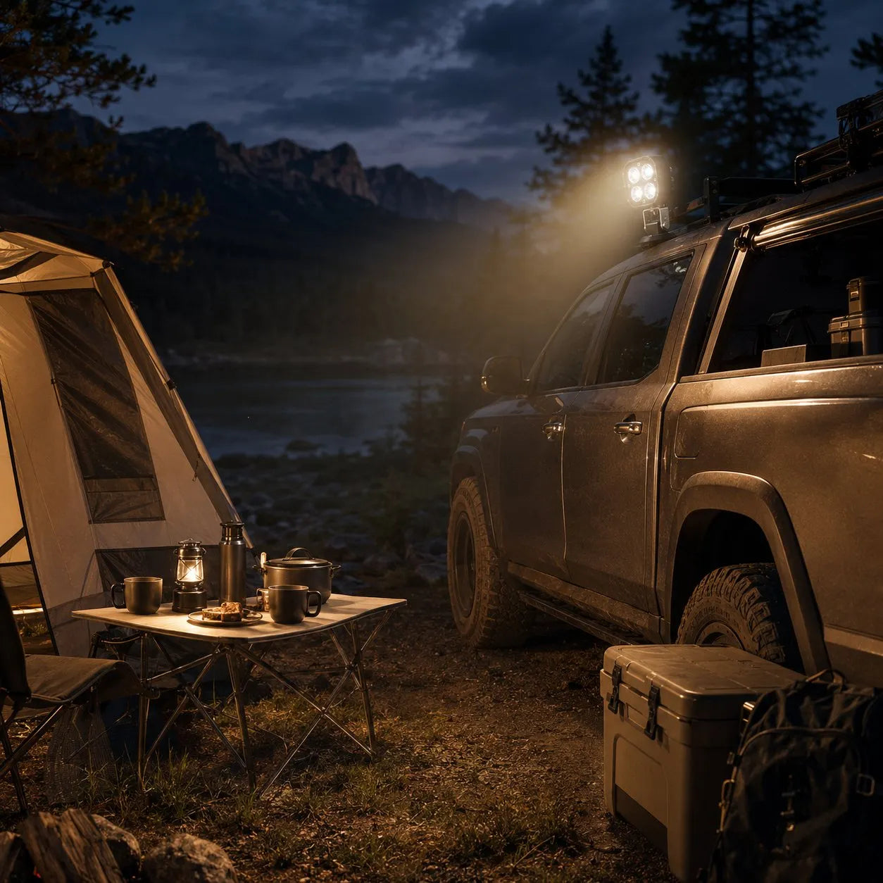 🏕️ Daugiakryptis magnetinis LED kapsulinis šviestuvas-LT