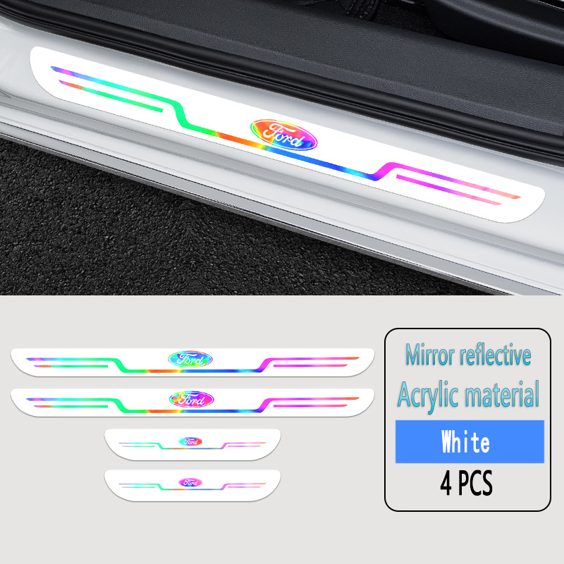 Tiras protectoras antiincrustantes para umbrales de puertas de coche 🎉 4 piezas🎉-ES