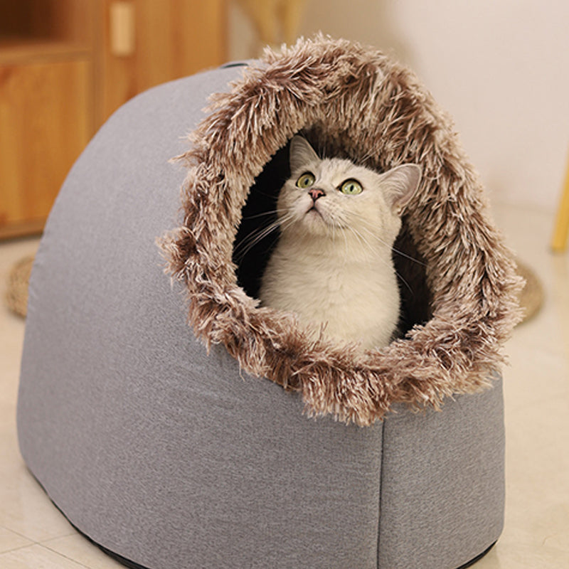 💥Vroča razprodaja 🐾POPUST Zimska topla postelja-jama za hišne ljubljenčke🐈🐕