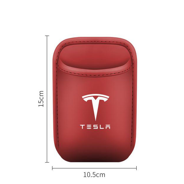 Organizador de portavasos de cuero para coche-ES