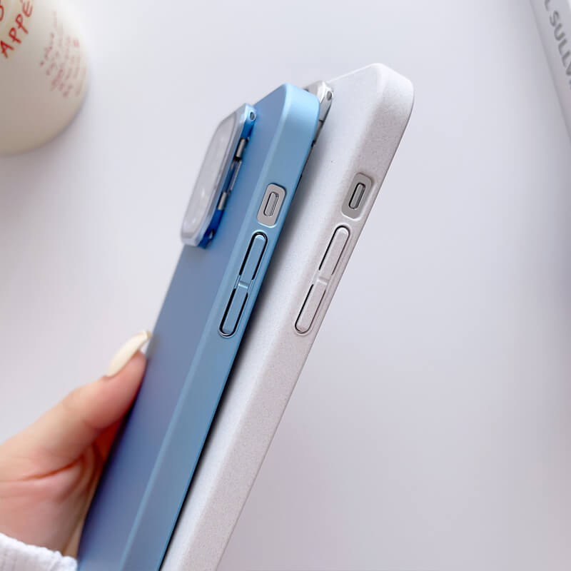 НЕВИДИМА ПОДПОРА И ЗАЩИТА НА ОБЕКТИВА ТЪНЪК КЕЙС ЗА IPHONE